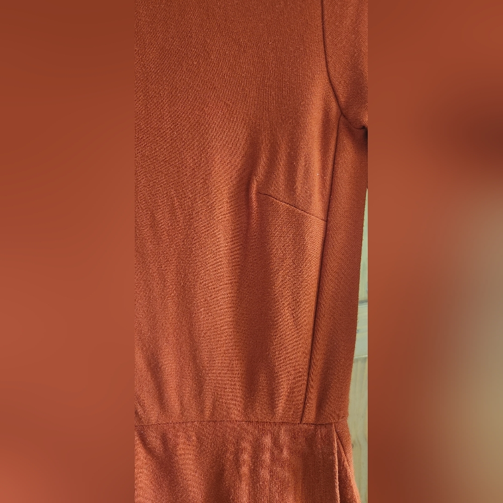 Elegant Orange Women's Dress Top Shop - Picture 5 of 7
